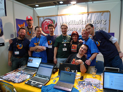 Il team di Mozilla Italia a "Fa' la cosa giusta" 2009